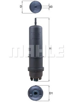 KNECHT Kraftstofffilter IKNTKL8727