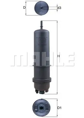 KNECHT Kraftstofffilter IKNTKL8727