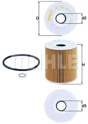KNECHT Ölfilter IKNTOX156D
