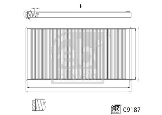 FEBI BILSTEIN Filter, Innenraumluft IFEN09187