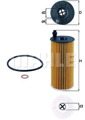 KNECHT Ölfilter IKNTOX404D