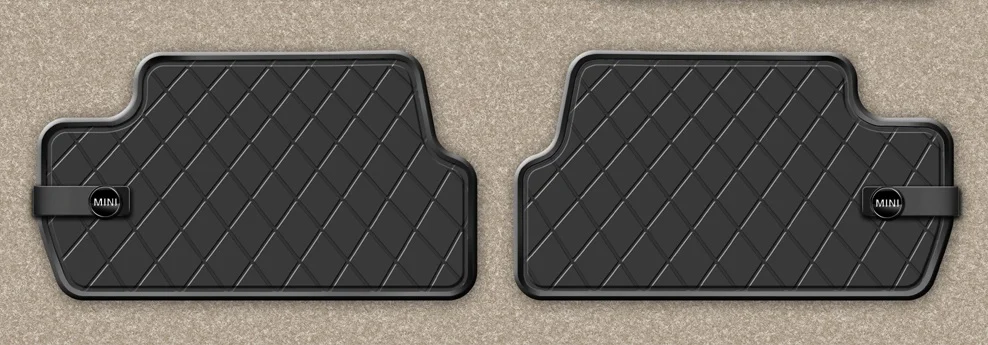 MINI Satz Allwettermatten hinten Essential Black F54
