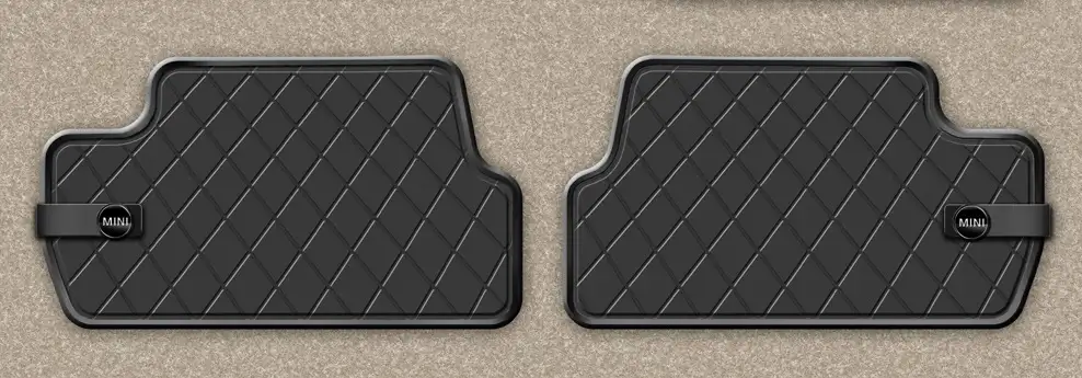 MINI Satz Allwettermatten hinten Essential Black F54 Clubman