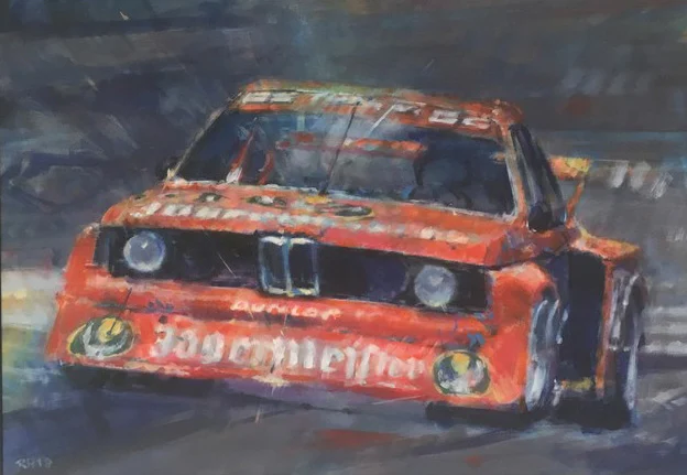 Gemälde RufusArt BMW Jägermeister