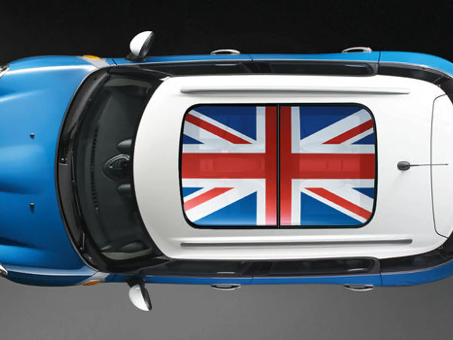 MINI Glasdachdekor Union Jack