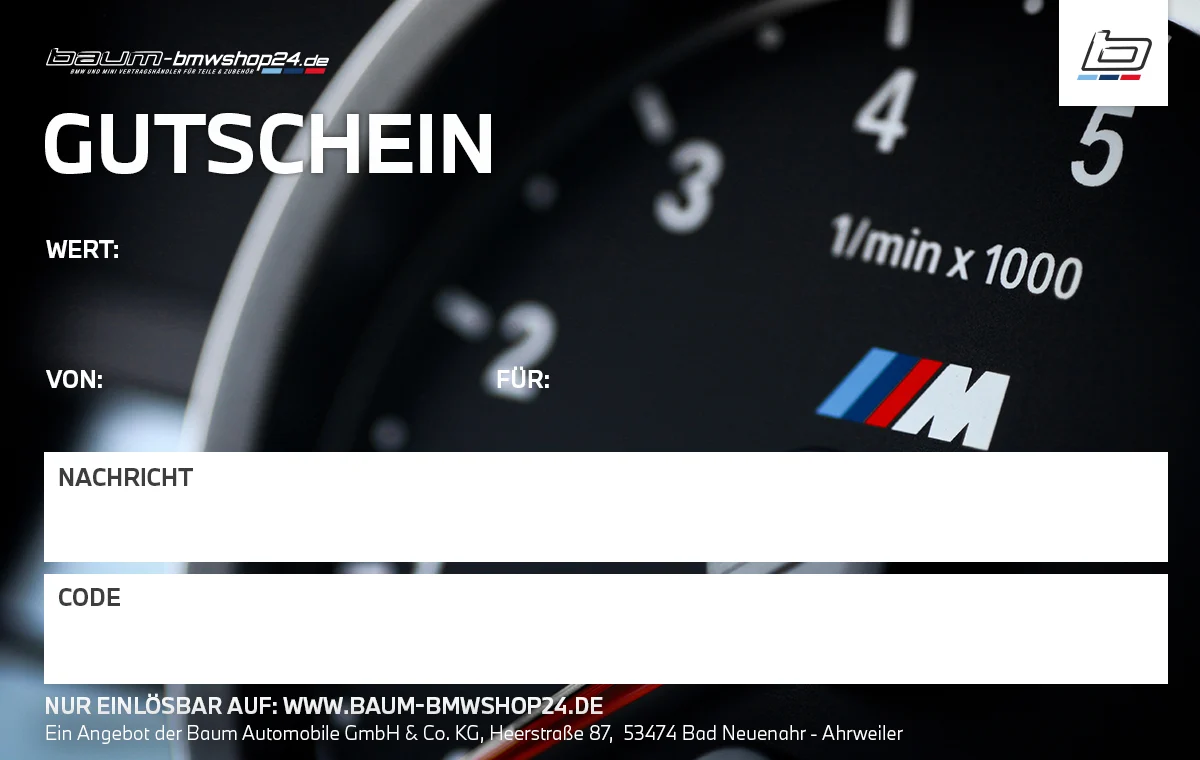 Gutschein - Freude kann man schenken