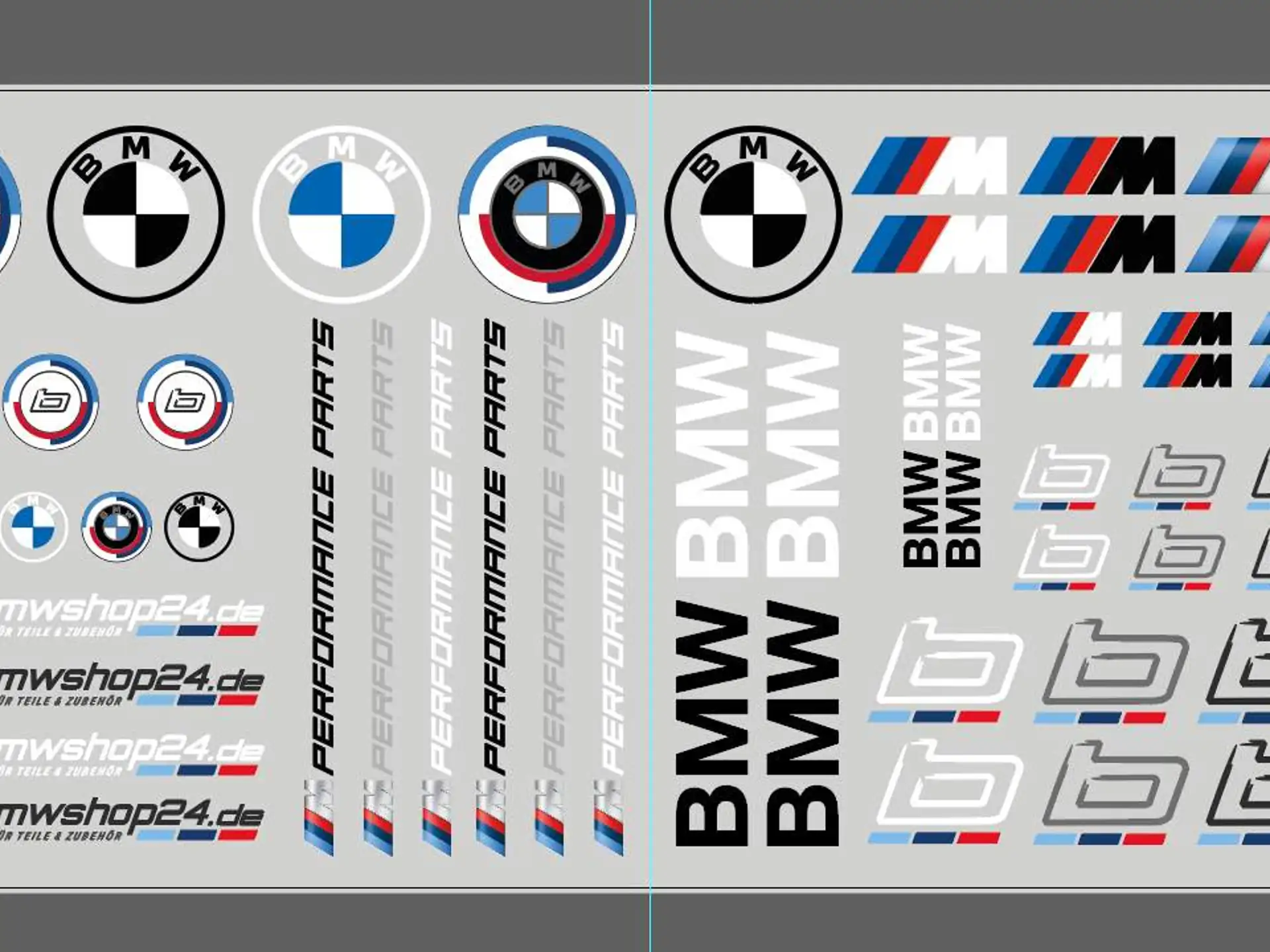 Baum Aufkleberbogen Aufkleber-Set Sticker