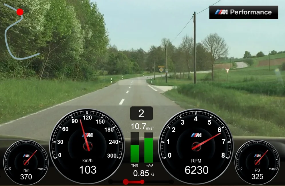 BMW M Performance Drive Analyser iOS & Android