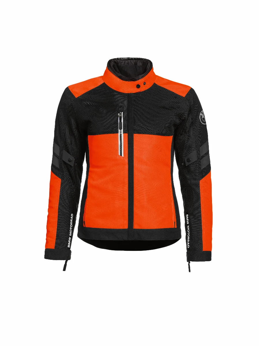 BMW Motorrad Jacke Bavella Damen neon orange 