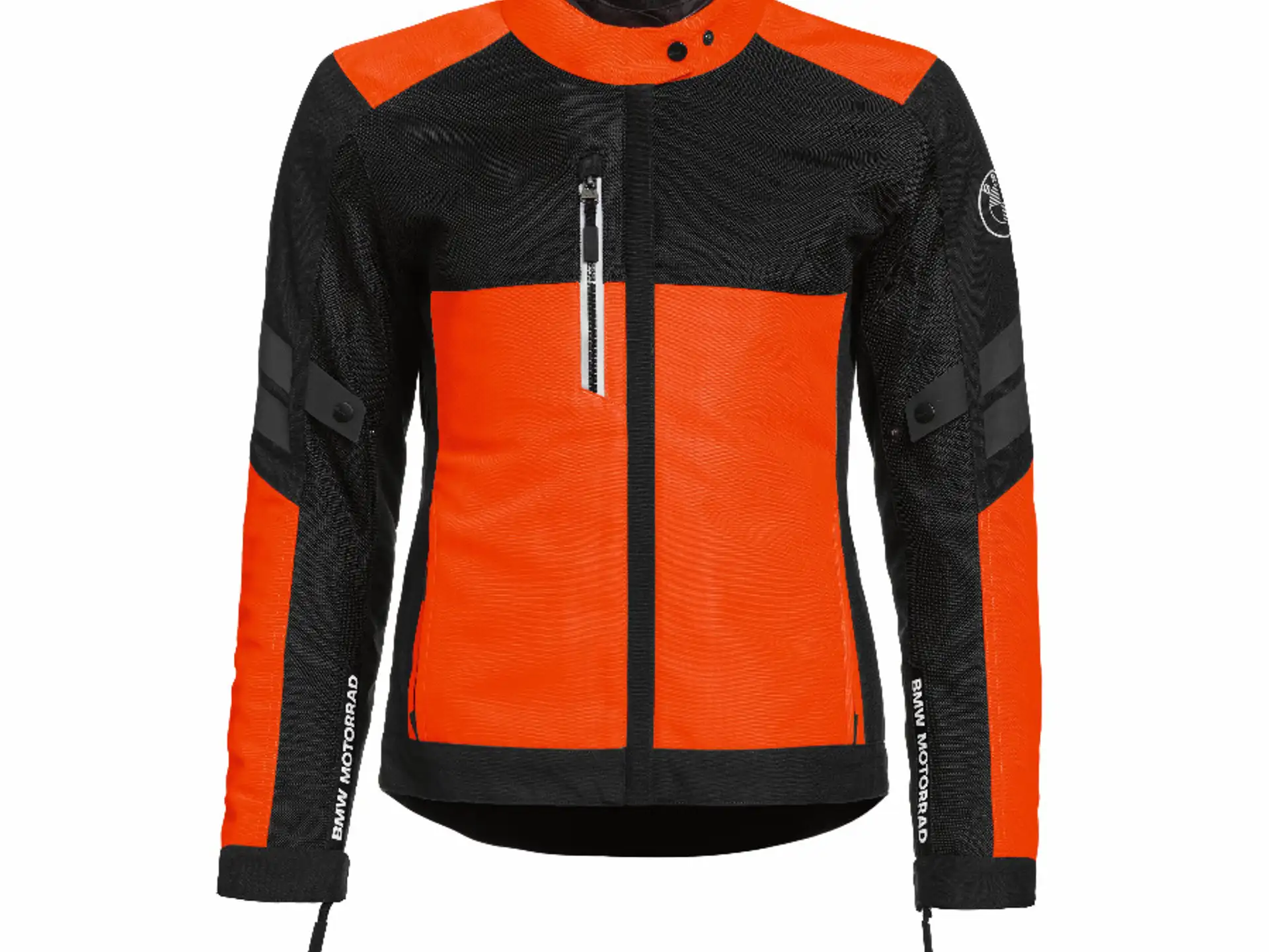 BMW Motorrad Jacke Bavella Damen neon orange