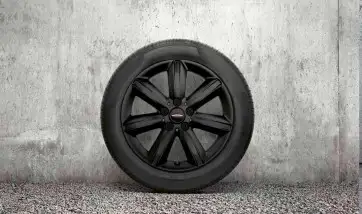 MINI Scheibenrad Leichtmetall schwarz matt 36116891815