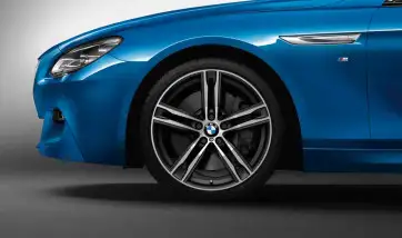 BMW Scheibenrad Leichtmetall Orbitgrey F06 F12 F13 36117856707