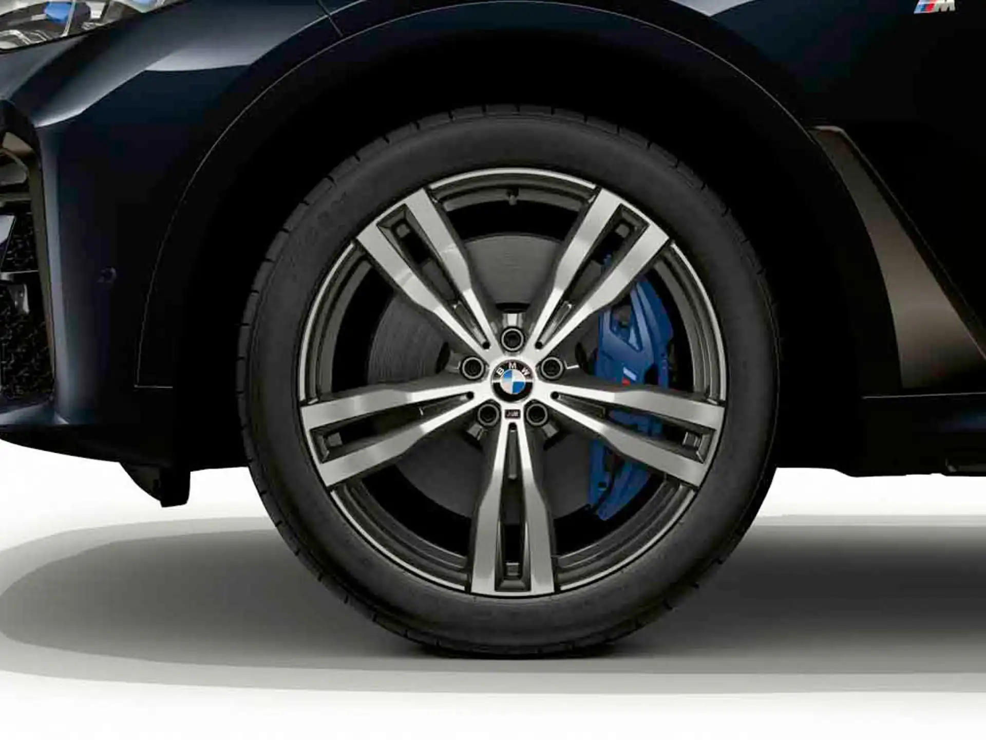 BMW Alufelge M Doppelspeiche 754M bicolor (orbit grey/hochglanzpoliert) 9,5Jx21 ET 36 X7 G07