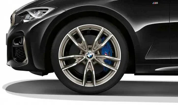 BMW Alufelge Doppelspeiche 792M ceriumgrey/glanzgedreht 8,5Jx19 ET40 2er G42 3er G20/G21/G28 4er G22/G23