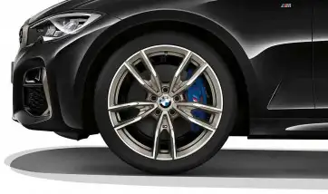 BMW Alufelge Doppelspeiche 792M ceriumgrey/glanzgedreht 8,5J ET40