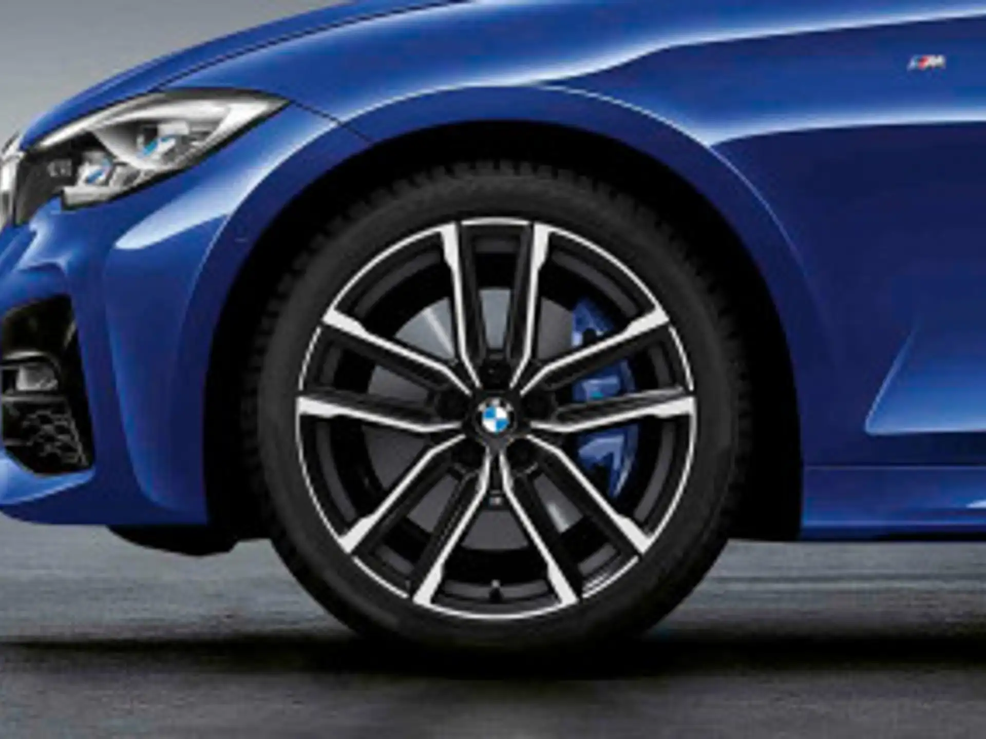 BMW Alufelge Doppelspeiche 797M jet black matt/glanzgedreht 8,5Jx19 ET40 2er G42 3er G20/G21 4er G22/G23
