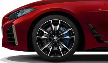 BMW Scheibenrad Leichtmetall schwarz II uni 36118089227