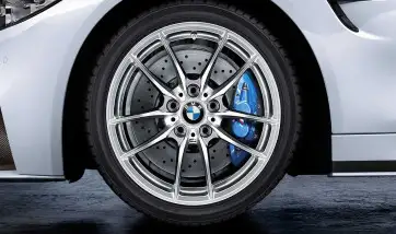 BMW Alufelge V-Speiche 640M silber 9J ET29 2er F87 M2 3er F80 M3