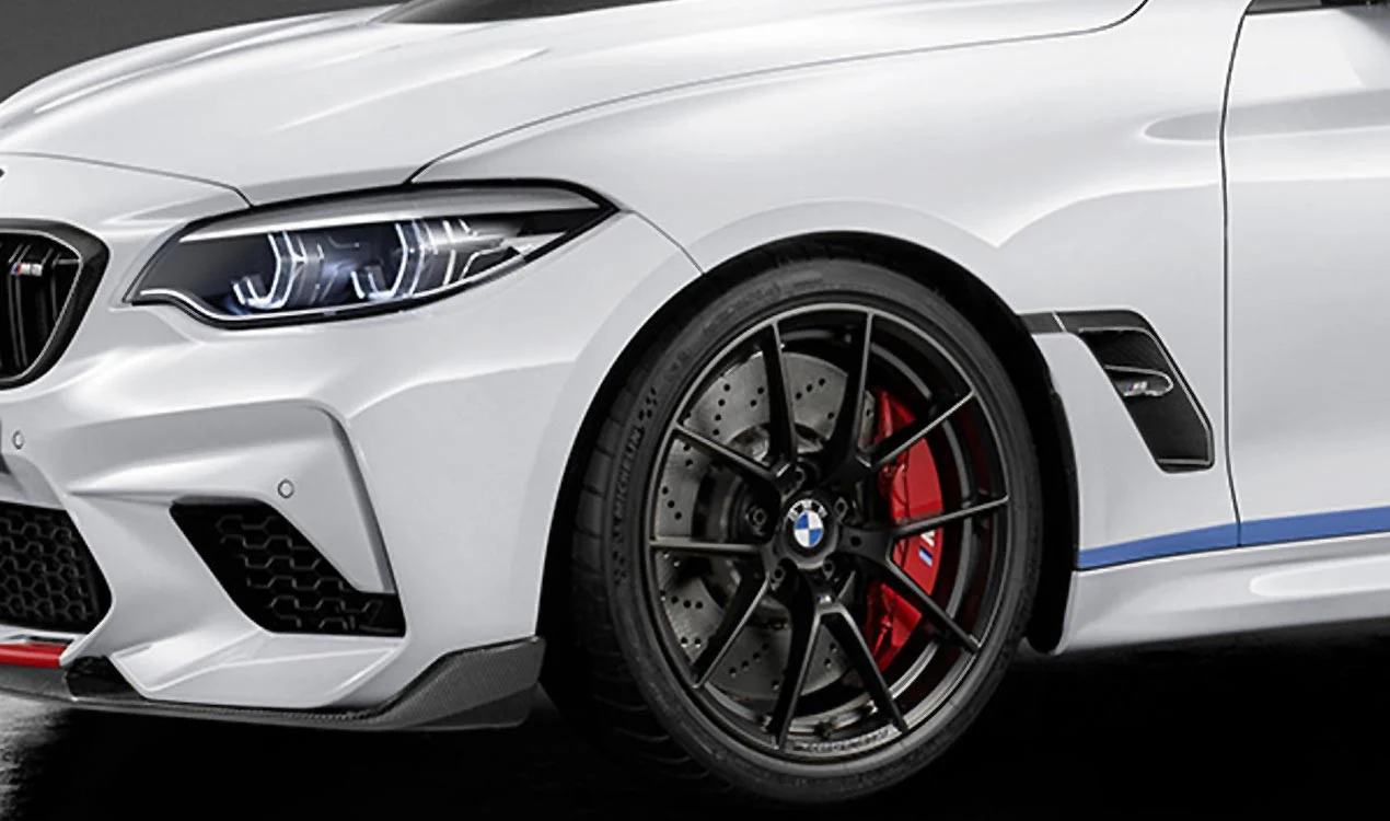 BMW M Performance Seitenwand Carbon vorne M2 F87