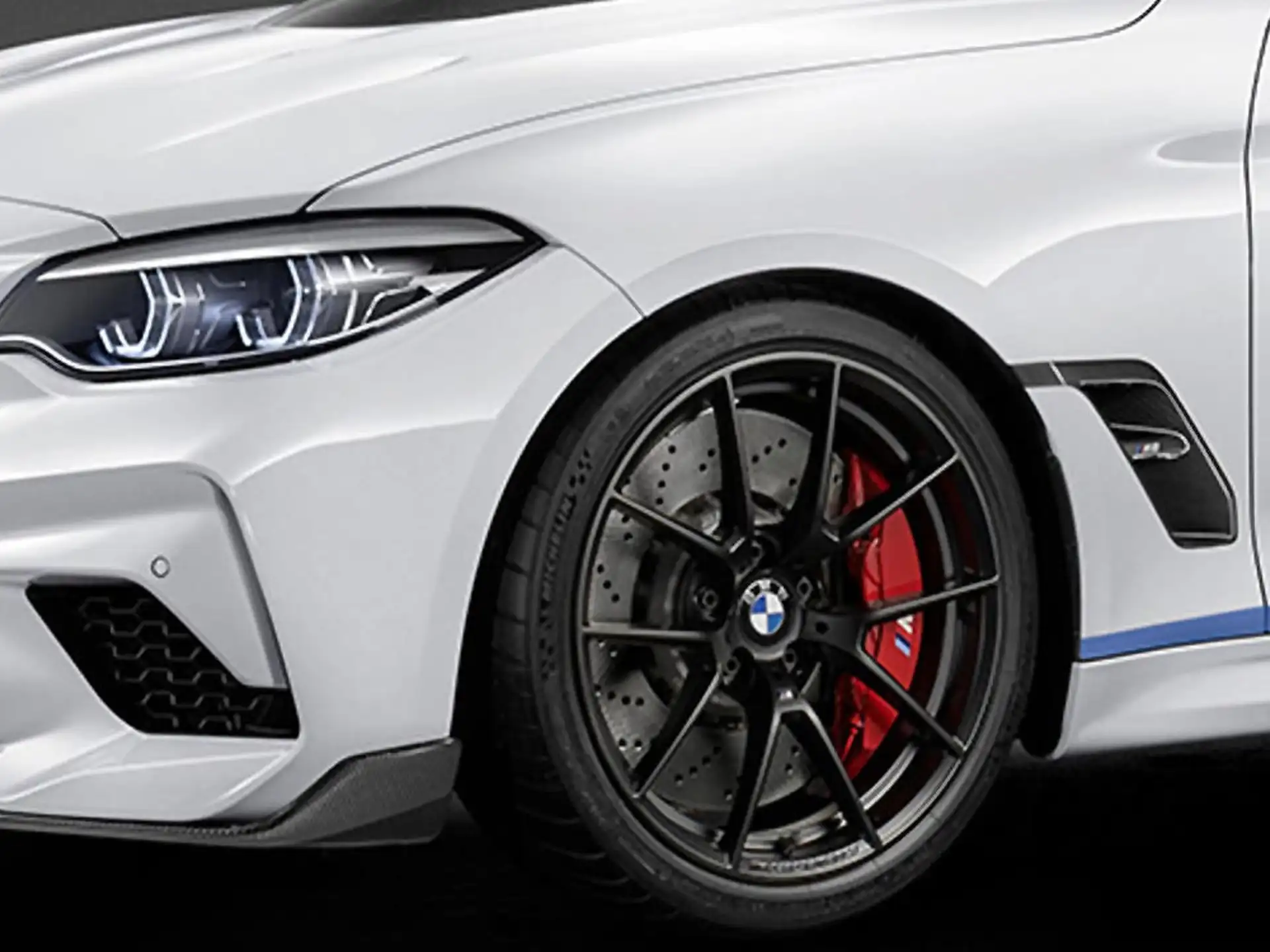 BMW M Performance Seitenwand Carbon vorne M2 F87