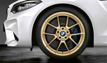 BMW Alufelge Y-Speiche 763M frozen gold 9Jx19 ET29 2er F87 M2