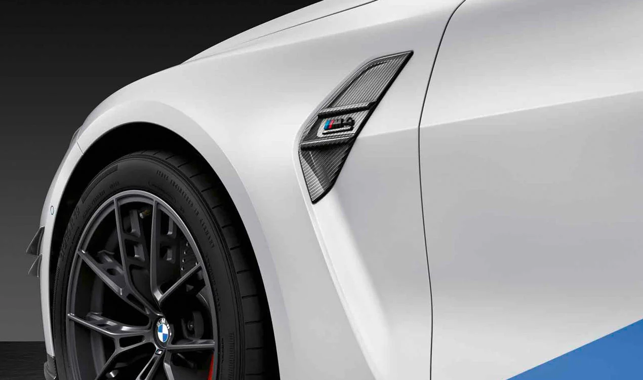 BMW M Performance Zierleiste Lufteinlass Kotflügel M4 G82 G83 links