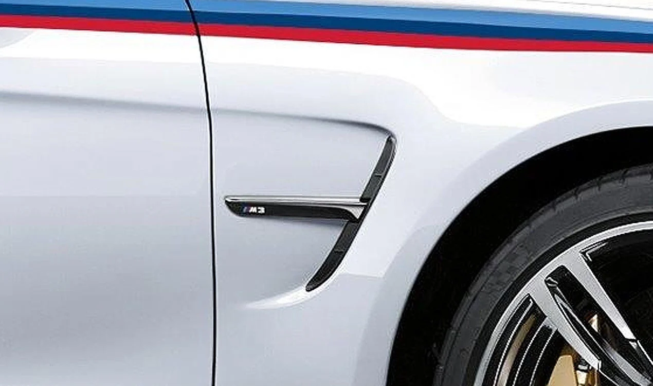 BMW M Performance Zierleiste Lufteinlass Kotflügel links M3 F80