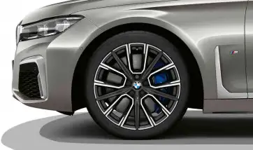 BMW Scheibenrad Leichtmetall Orbitgrey G11 G12 G32 36118090096