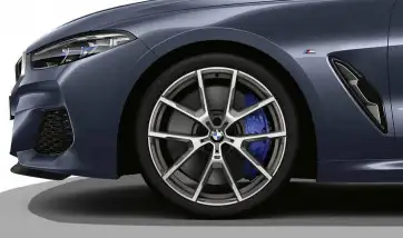 BMW Alufelge Y-Speiche 728M ceriumgrey/glanzgedreht 8J ET26 8er G