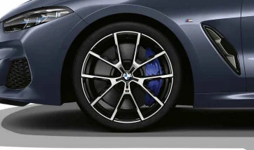 BMW Alufelge Y-Speiche 728M jet black uni/glanzgedreht 9Jx20 ET41 8er G14/G15/G16 