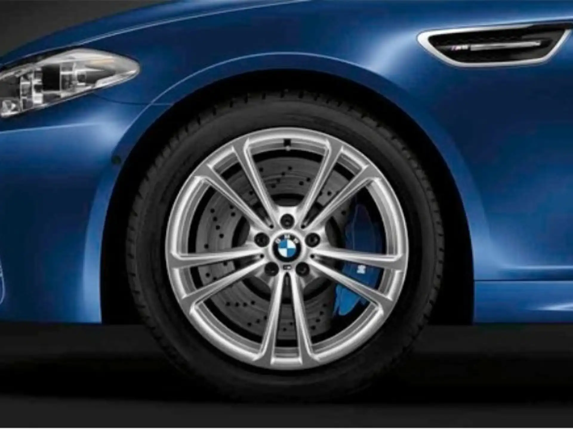 BMW Alufelge M Doppelspeiche 409 silber 9Jx20 ET25 5er F10 6er F06/F12/F13