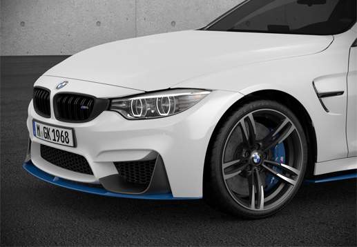 BMW M Performance Frontaufsatz schwarz matt M3 F80 M4 F82 F83