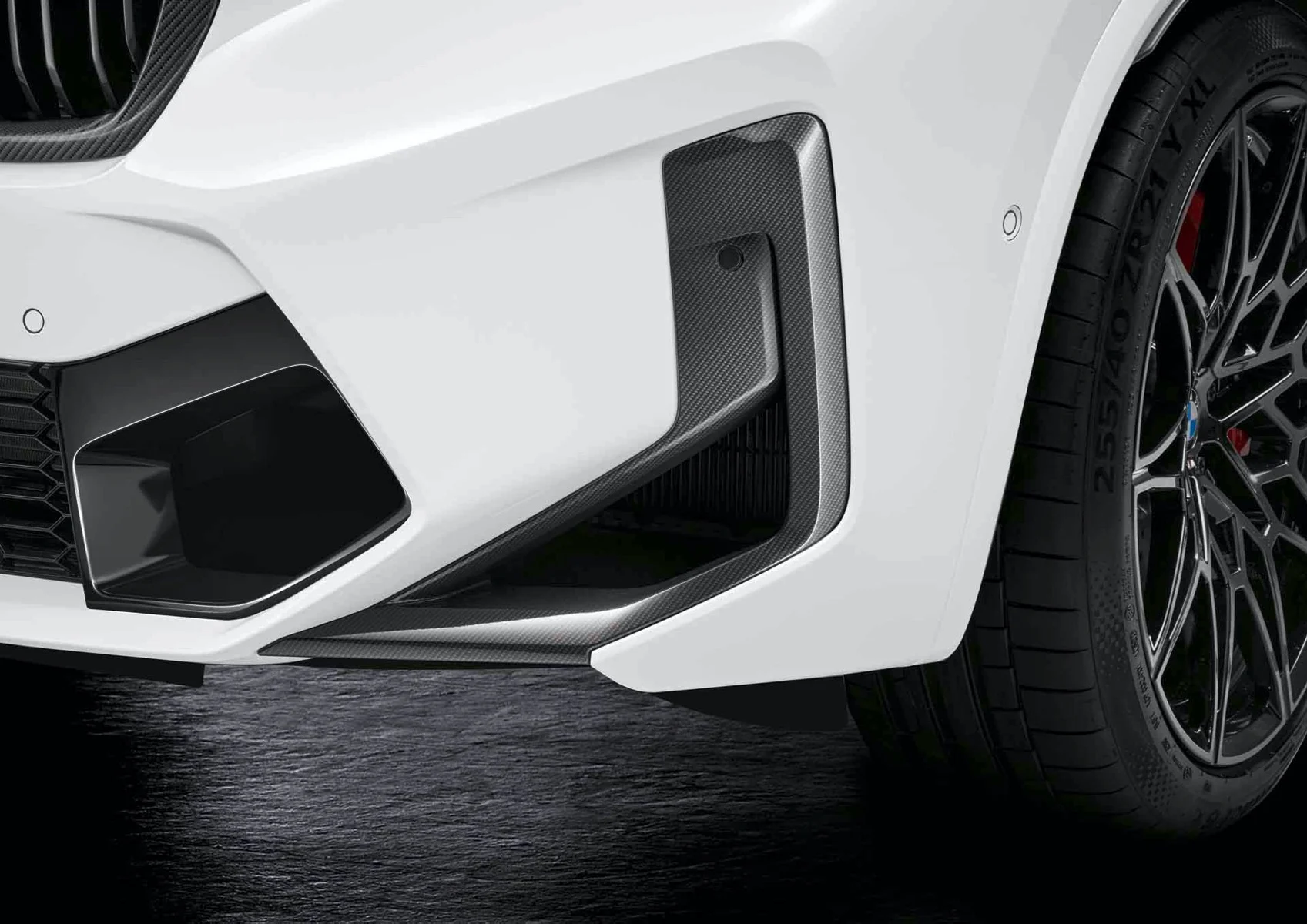 BMW M Performance Lufteinlassblenden Front Carbon links X3M F97 X4M F98