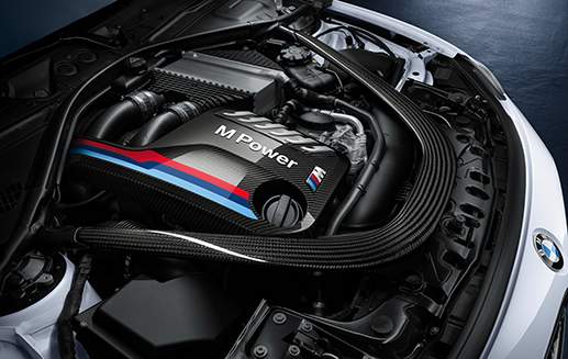 BMW M Performance Motorabdeckung Carbon M2 F87 M3 F80 M4 F82 F83