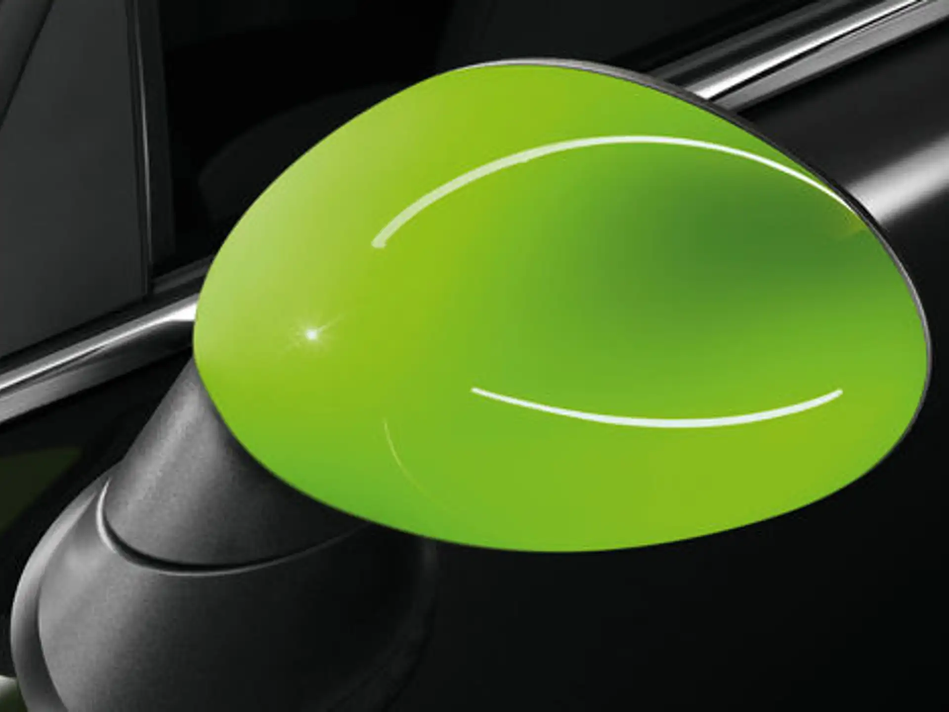 MINI Abdeckung Spiegel Alien Green