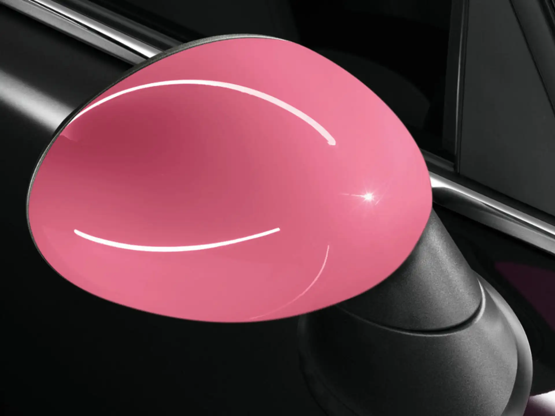 MINI Abdeckung Spiegel Ray Pink
