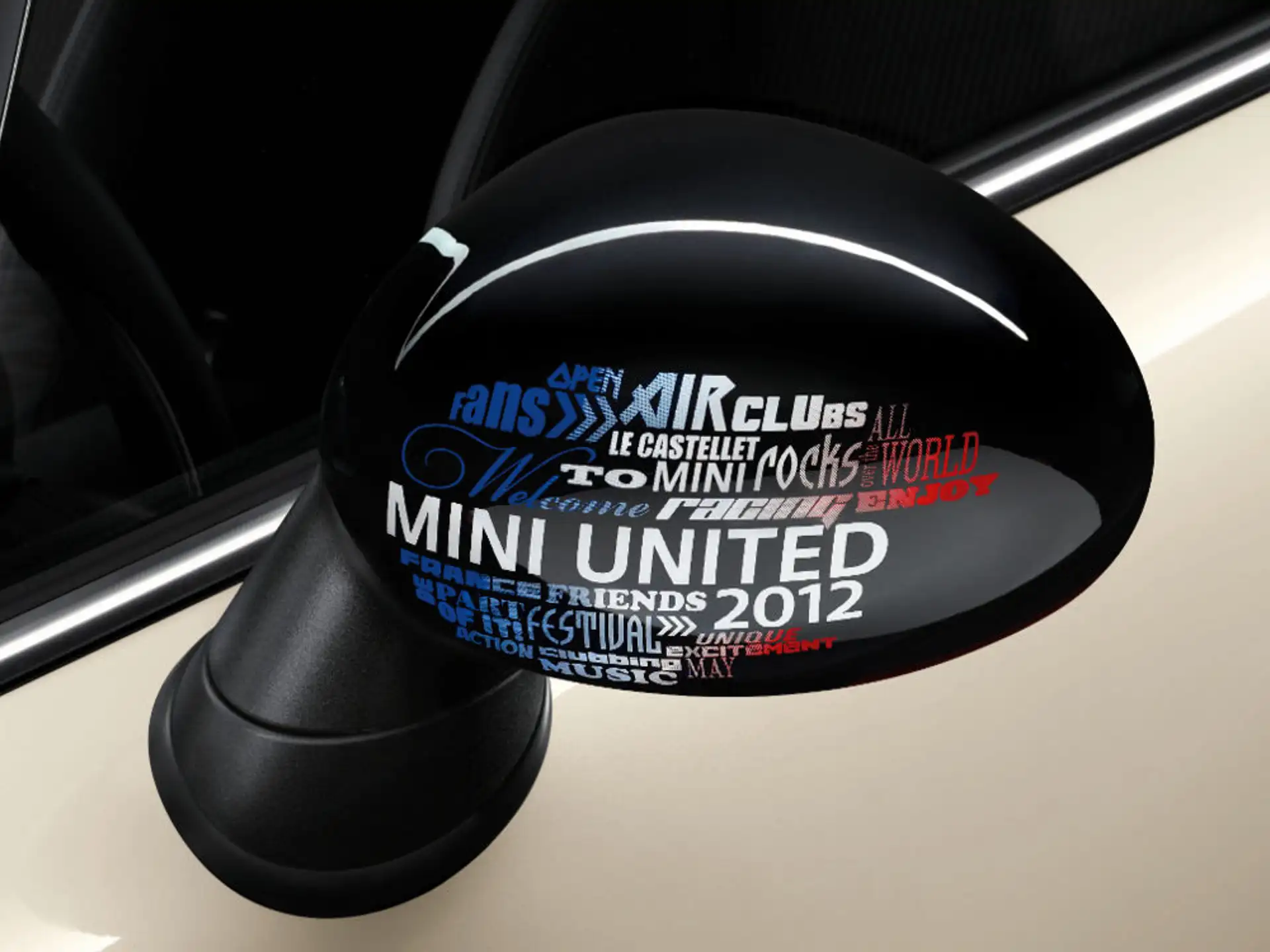 MINI Abdeckung Spiegel United 2012