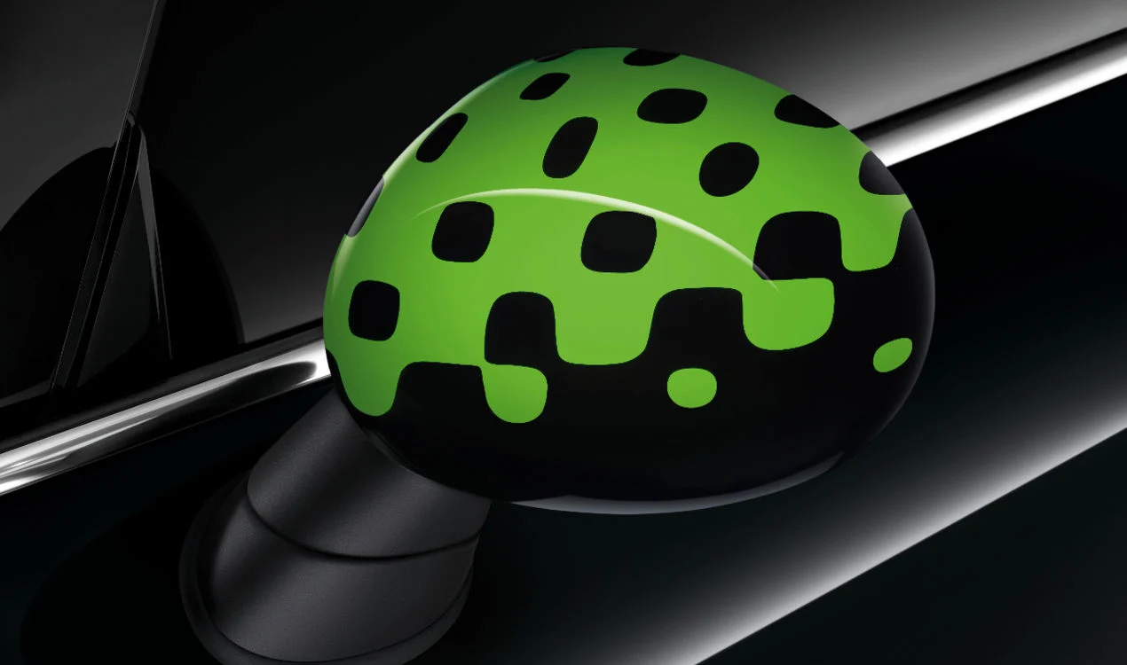 MINI Abdeckung Spiegel Vivid Green F54 F55 F56 F57