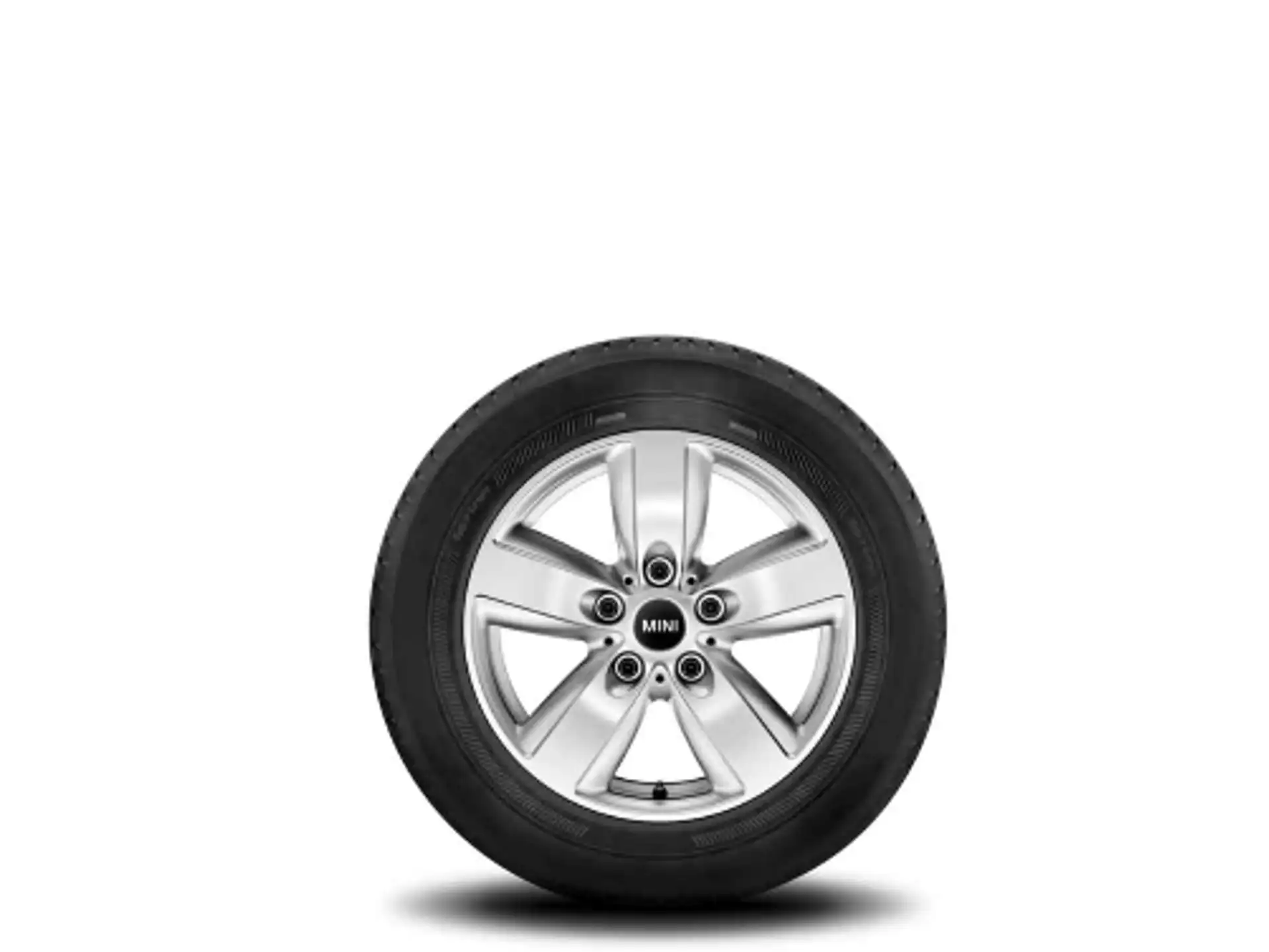 MINI Alufelge 5-Star Air Spoke silber 140 6,5J x 16 ET 46 Vorderachse / Hinterachse
