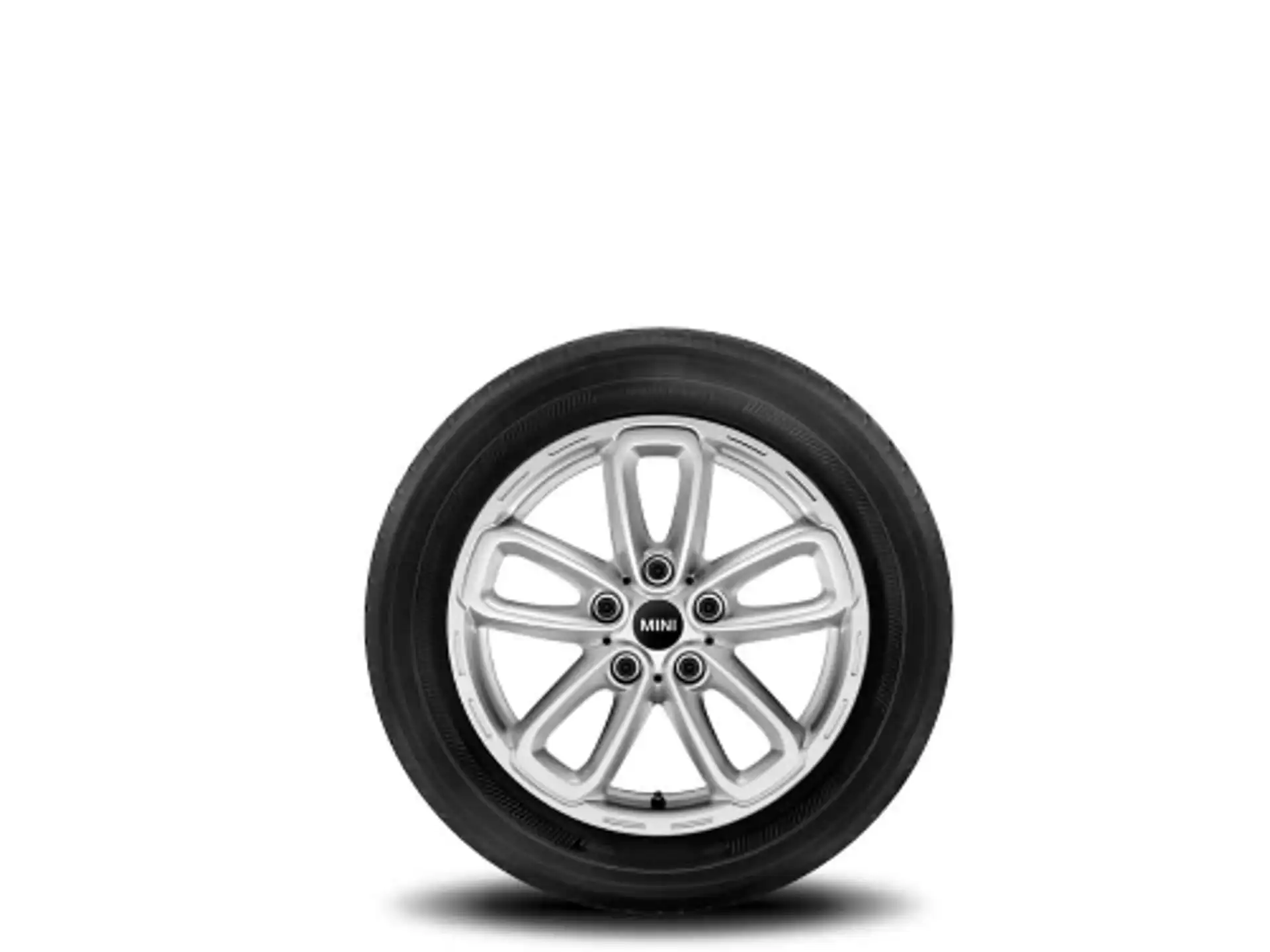MINI Alufelge 5-Star Triangle Spoke silber 7,5 J x 17 ET 52 Vorderachse / Hinterachse