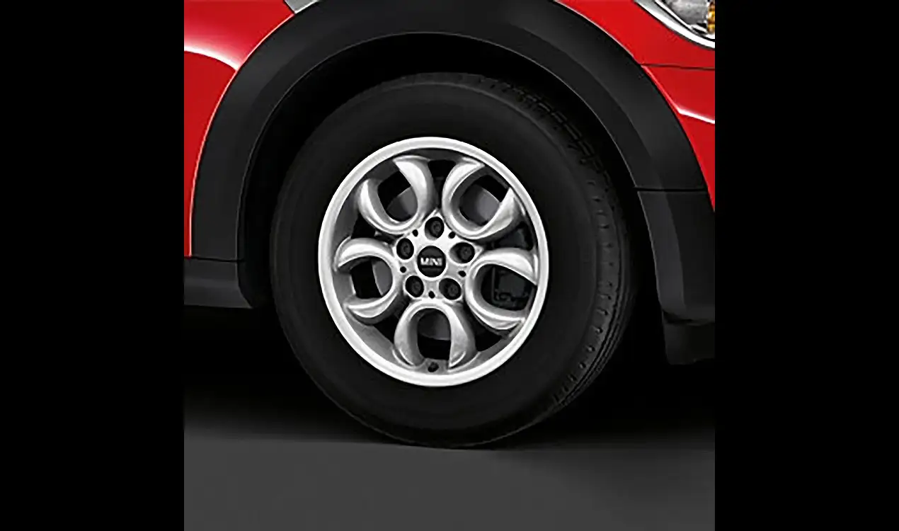 MINI Alufelge 5 Hole Circular Spoke R123 6,5J x 16 ET 46 Silber V