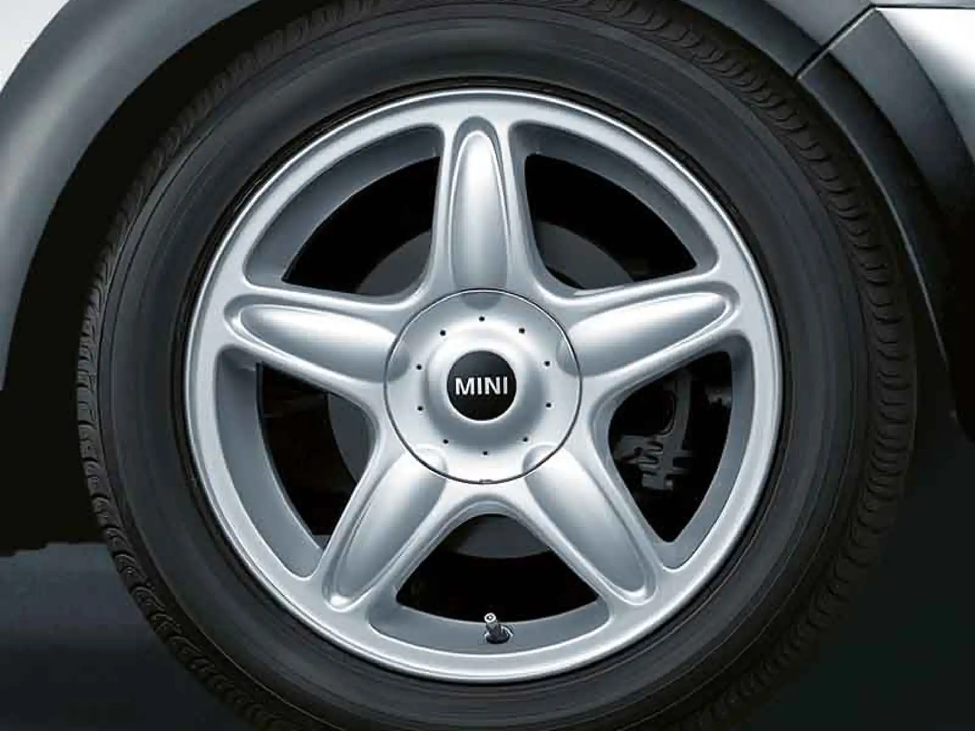 MINI Alufelge 5 Star Blaster 103 6,5J x 16 ET 48 Silber Vorderachse / Hinterachse
