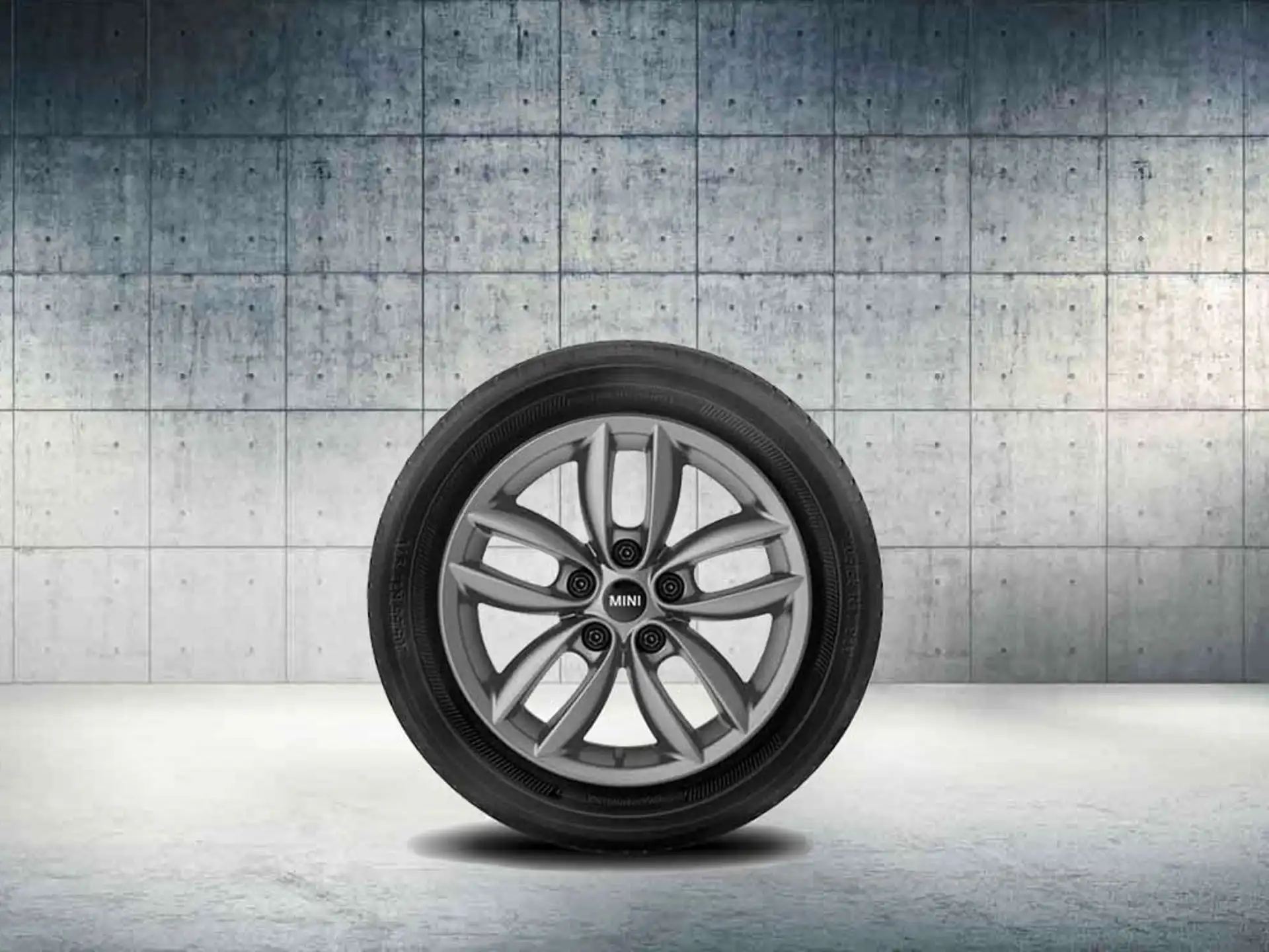 MINI Alufelge 5-Star Double Spoke anthrazit 7Jx17 ET50 R60/R61 Vorderachse/Hinterachse