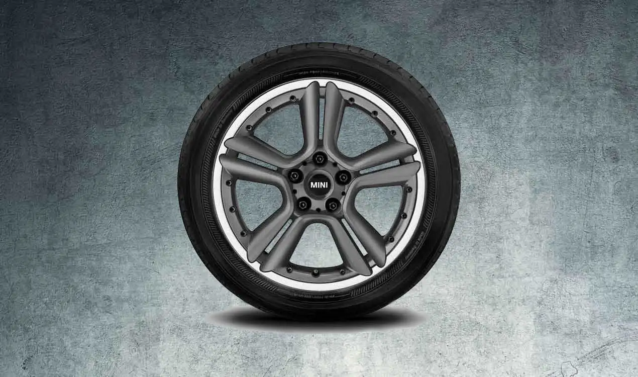 MINI Alufelge 5 Star Double Spoke R127 7,5J x 18 ET 52 Anthrazit