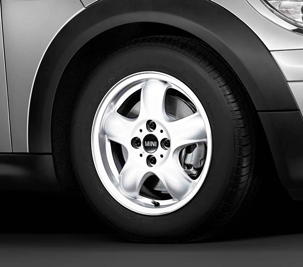 MINI Alufelge 5 Star Spooler 100 5,5J x 15 ET 45 Weiß Vorderachse / Hinterachse