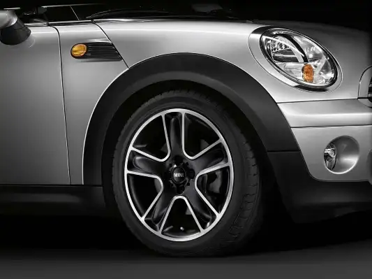 MINI Alufelge Black Star Bullet 111 schwarz 17 Zoll - MINI R55 R5