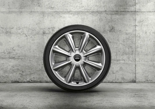 MINI Alufelge Cone Spoke 507 silber 7J x 18 ET 54 Vorderachse / Hinterachse