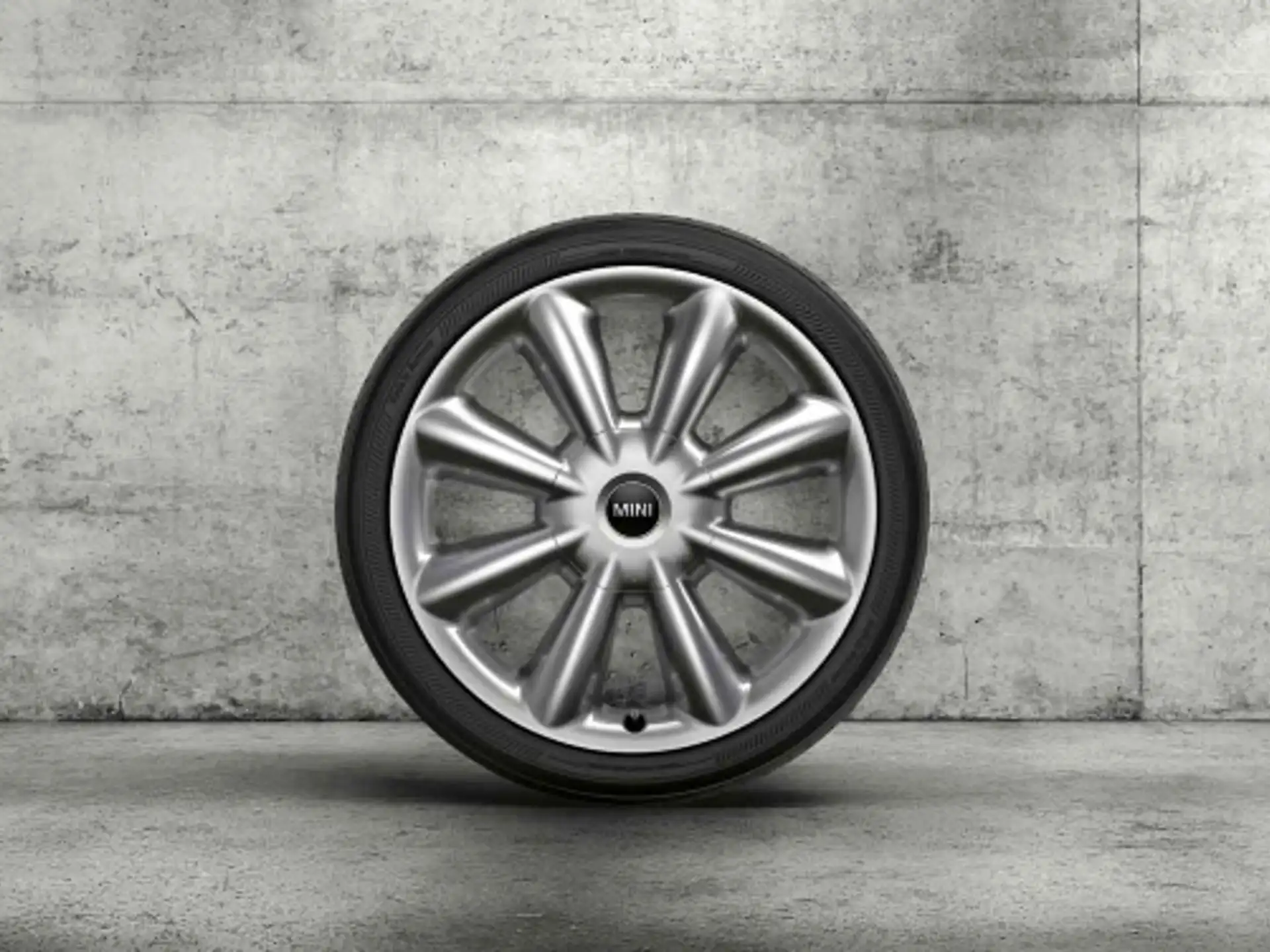 MINI Alufelge Cone Spoke 507 silber 7J x 18 ET 54 Vorderachse / Hinterachse