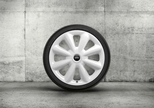 MINI Alufelge Cone Spoke 507 weiß 7J x 18 ET 54 Vorderachse / Hinterachse