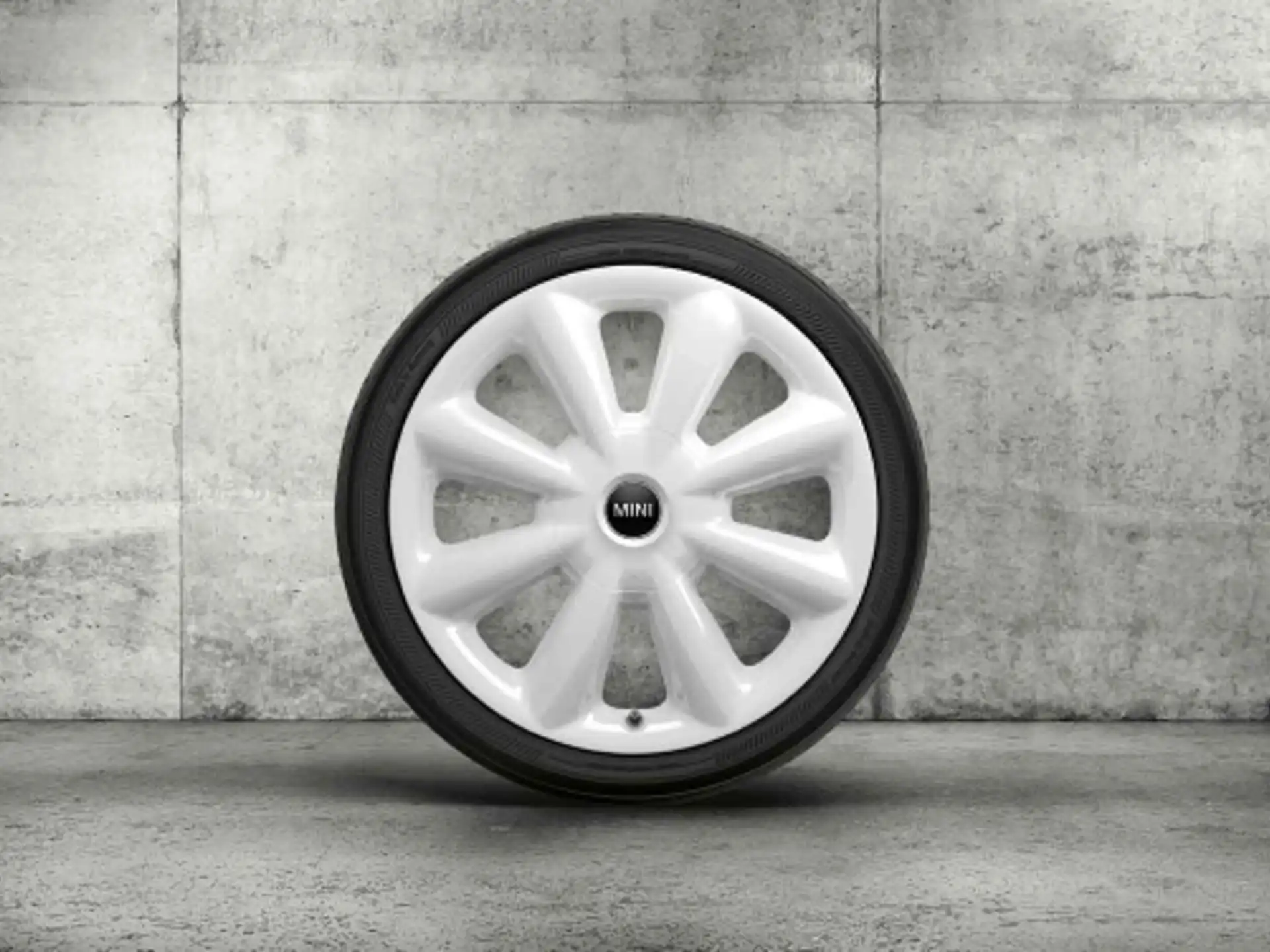 MINI Alufelge Cone Spoke 507 weiß 7J x 18 ET 54 Vorderachse / Hinterachse